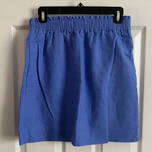 J Crew wide elastic waist skirt